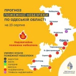 Надзвичайний рівень пожежної небезпеки на Одещині